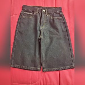 Boys, Polo Dark Denium Shorts